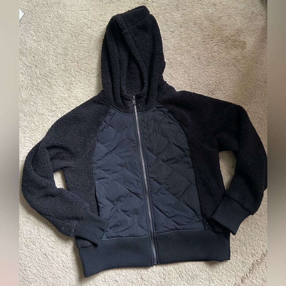 Athleta Mixed Materials Jacket